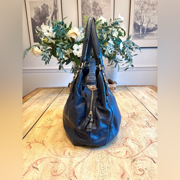 Coach Navy Blue Hobo Bag - Picture 4 of 10